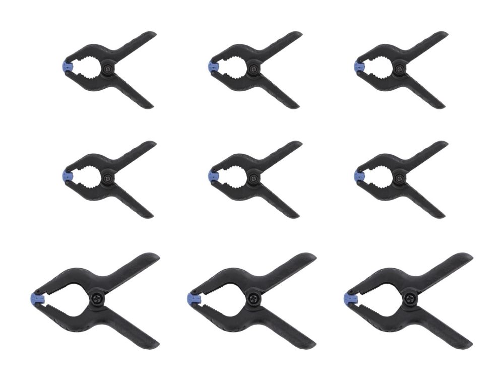 NOCH 60105 Nylon-Klemmen-Set, 9 Stück