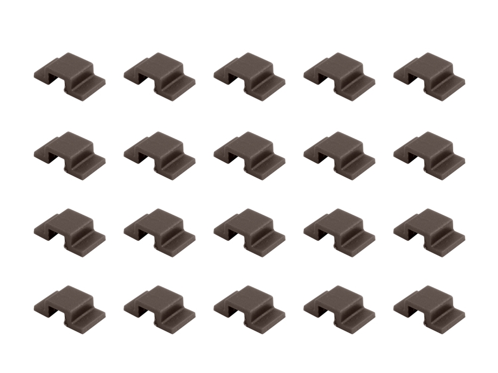 NOCH 60180 Schaltdraht-Schellen (20 Stück)
