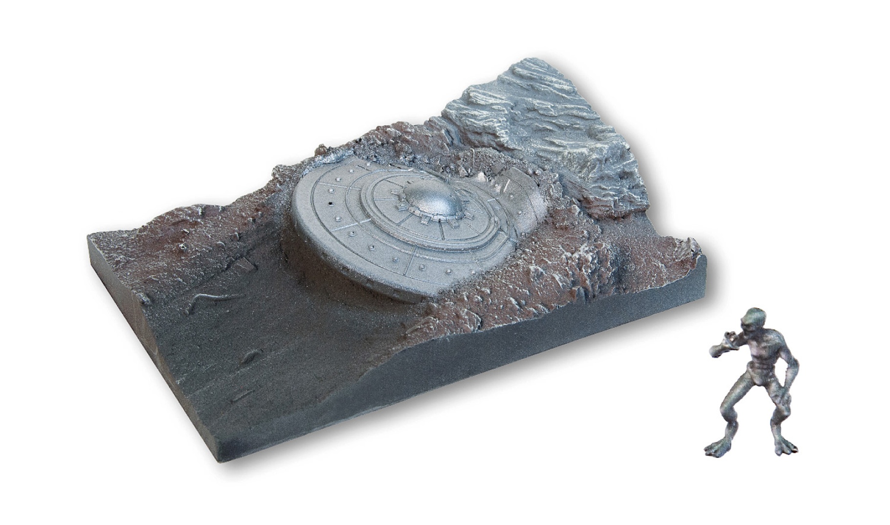 NOCH 60765 H0 UFO-Absturz 22,5 x 15 cm, 6,5 cm hoch 