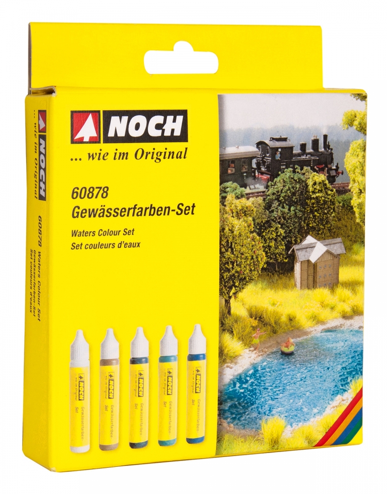 NOCH 60878 Gewässerfarben-Set