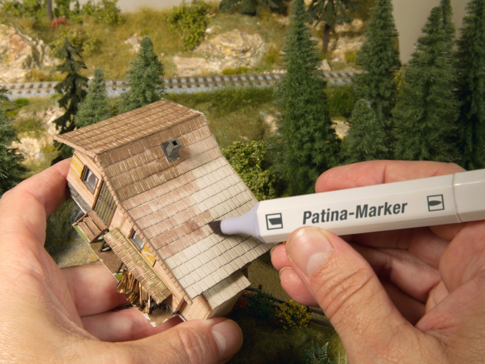 NOCH 61158 Patina-Marker für Modelle, 6 Stück 