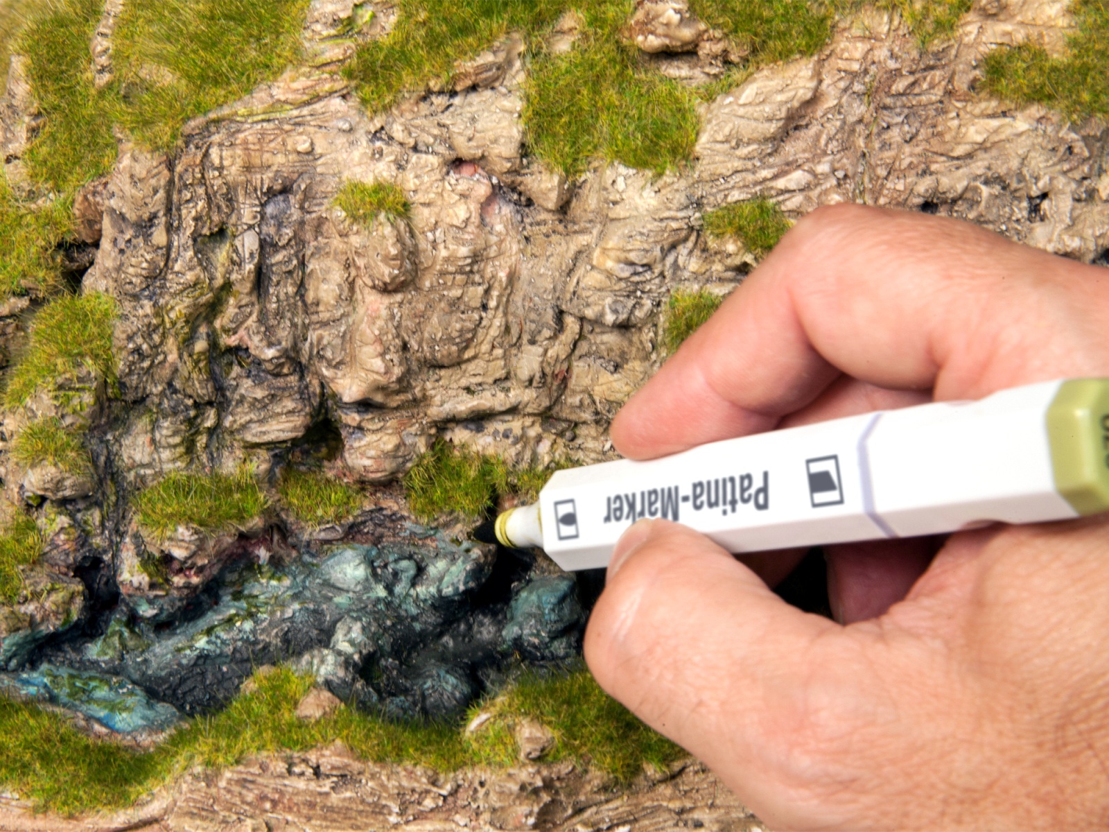 NOCH 61159 Patina-Marker für die Landschaft, 6 Stück 