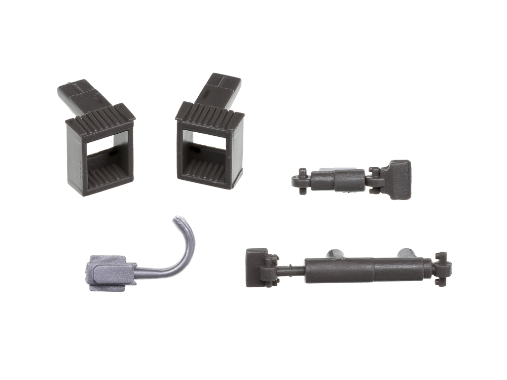 Roco 122956 Teilesatz Blendesteckteile, umbragrau Modelleisenbahn