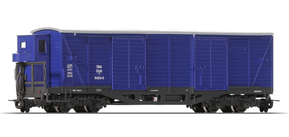 Roco 31033-4 H0e Güterwagen Fahrradtransportwagen der ÖBB