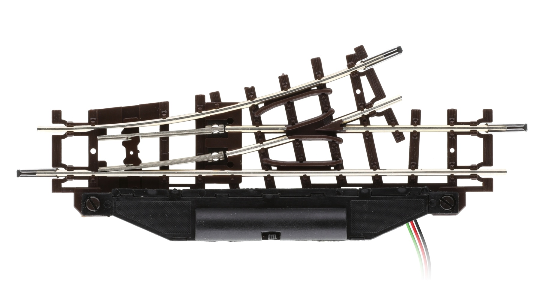 Roco 32401 H0e Elektrische Feldbahnweiche links 24° 