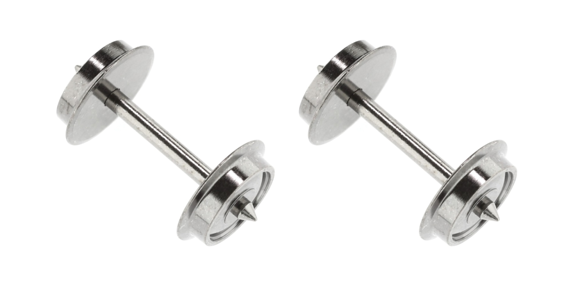 Roco 40178 H0 Radsatz AC, Ø 10 mm, 24,8 mm (2er-Set) für T3000e Wagen