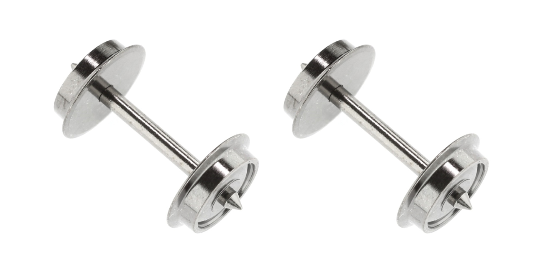 Roco 40180 H0 Radsatz DC, Ø 10 mm, Länge 23,8 mm (2er-Set) 