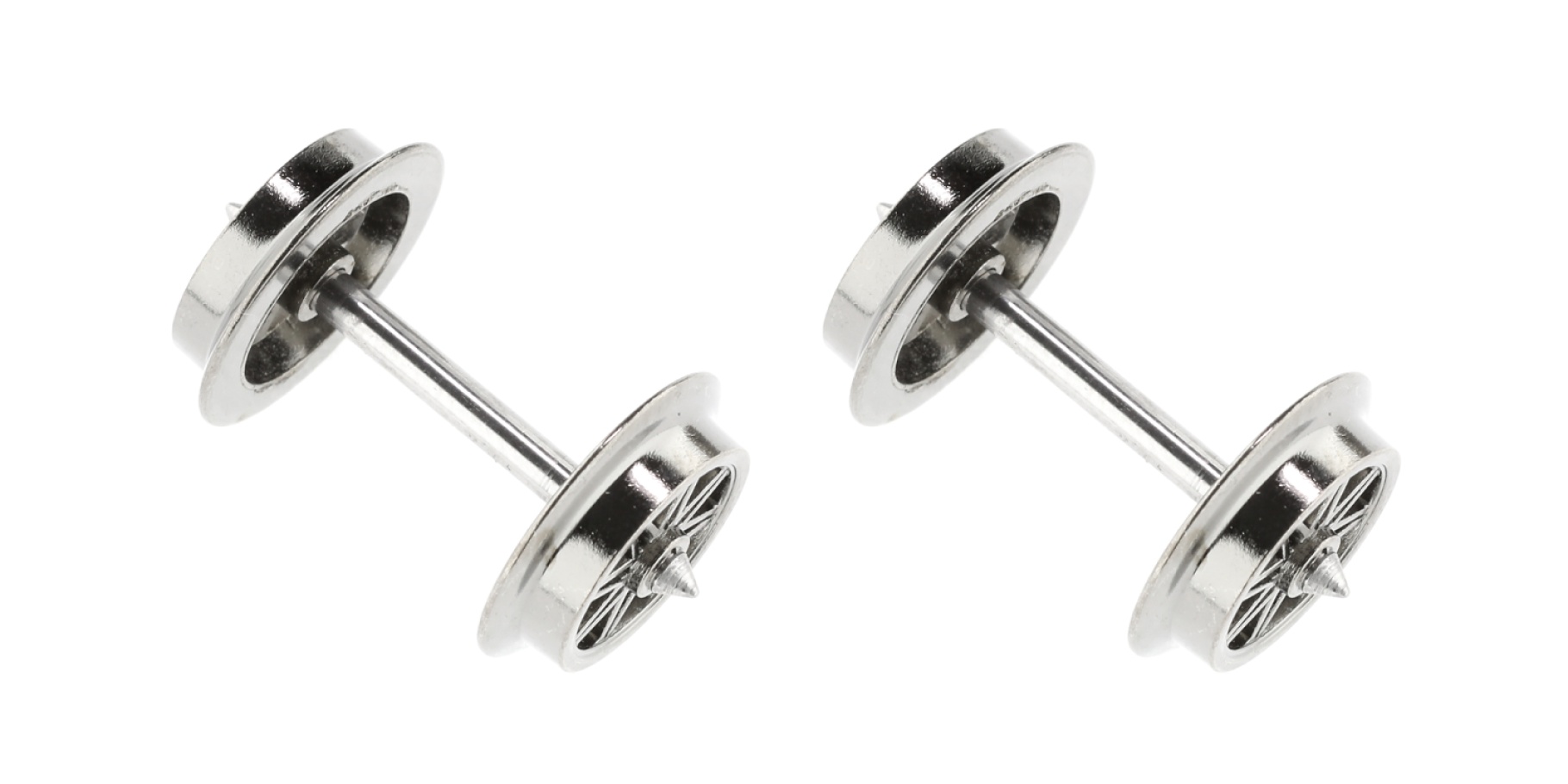 Roco 40181 H0 Radsatz AC, Ø 11 mm, Länge 24,75 mm (2er-Set) 