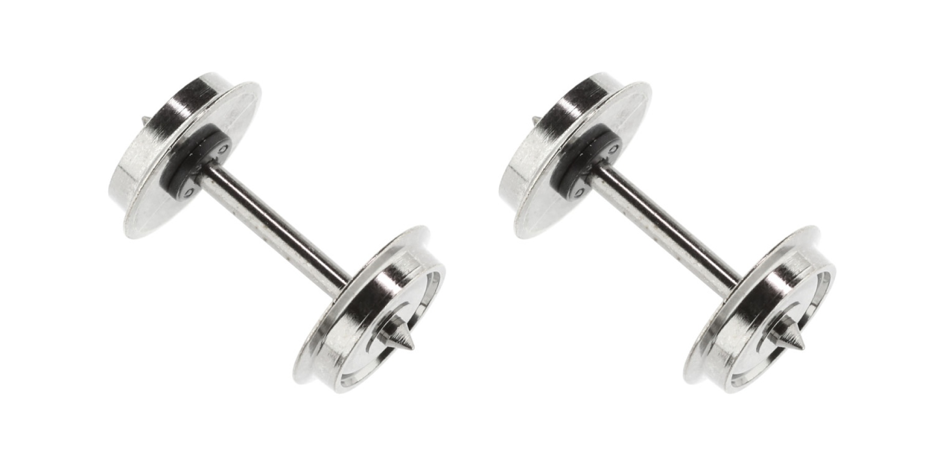 Roco 40182 H0 Radsatz DC, Ø 11 mm, Länge 23,8 mm (2er-Set) 