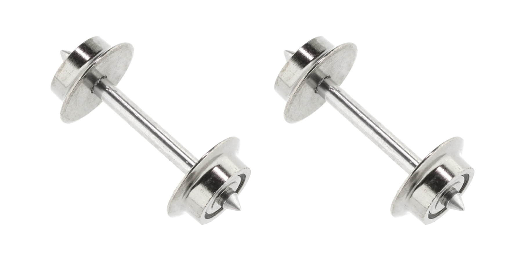 Roco 40184 H0 Radsatz AC, Ø 7,5 mm, Länge 24,75 mm (2er-Set) 