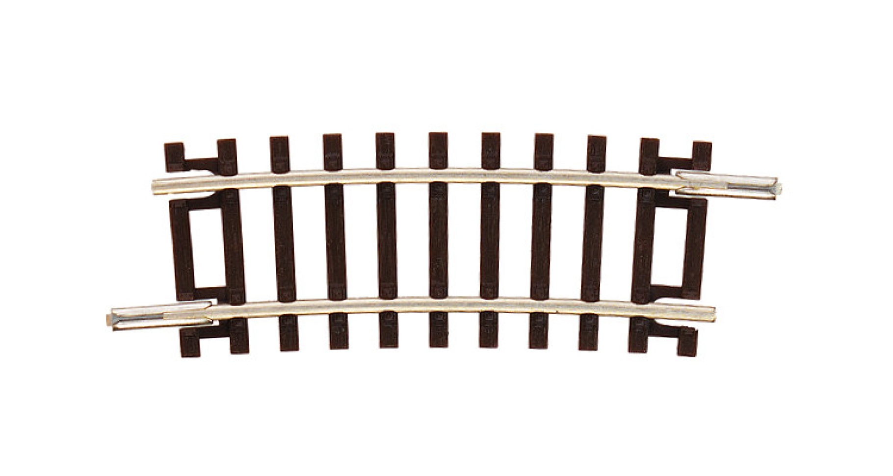 Roco 4080110 TT Gebogenes Gleis R1 10° 