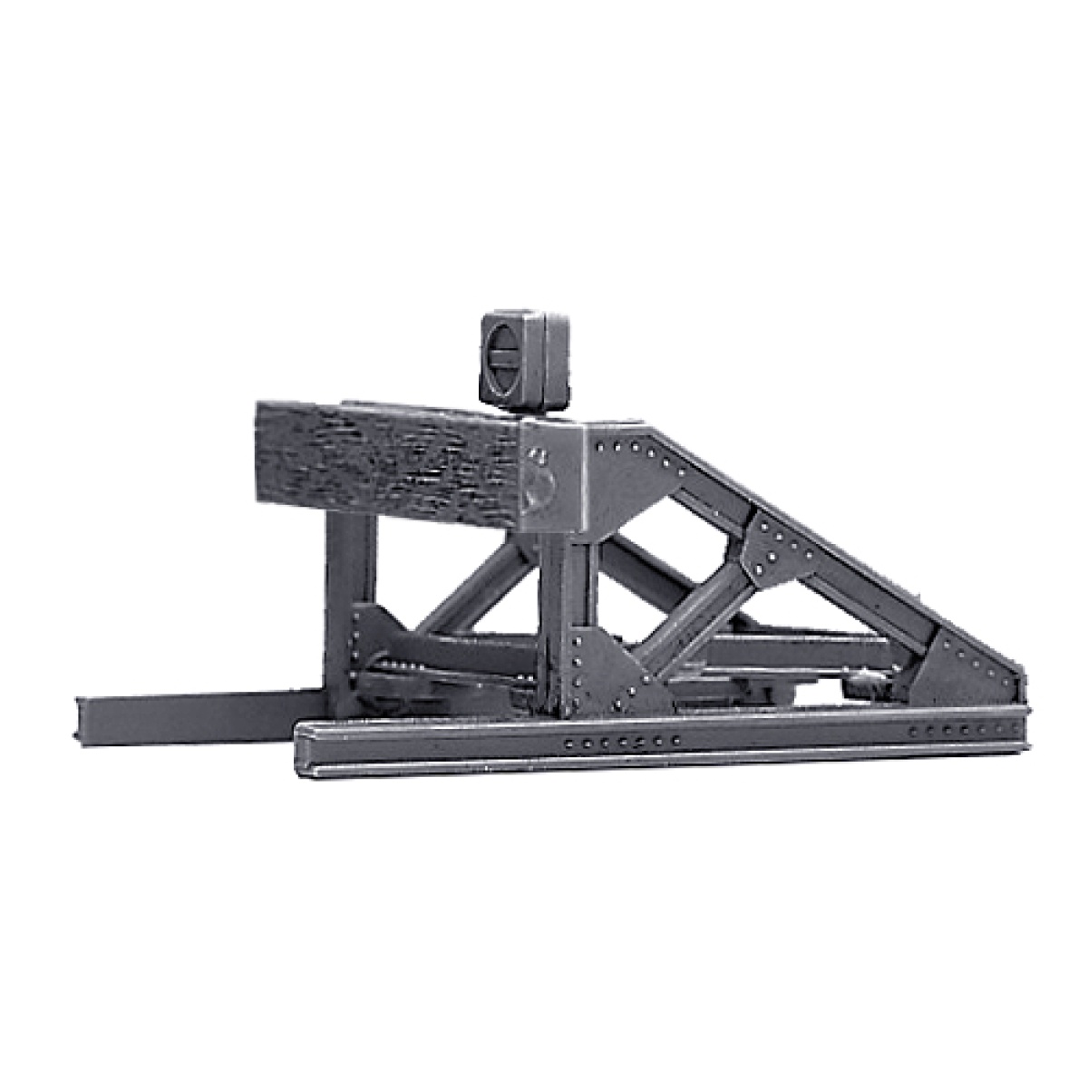 Roco 42267 H0 Prellbock Bausatz mit Holzbohle oder Puffer 