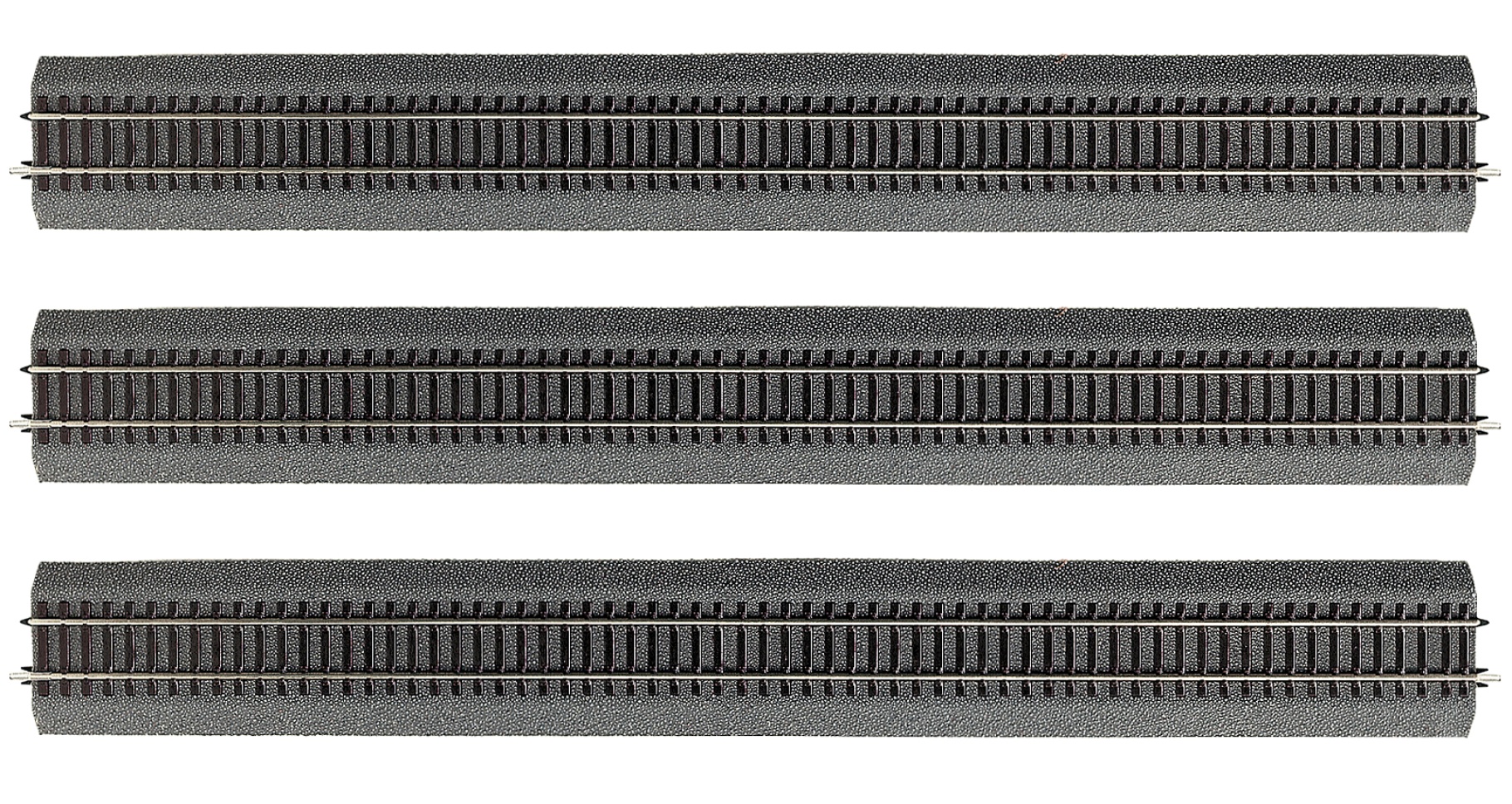 Roco 42506 H0 Gerades Gleis 920mm mit Bettung (3 Stück) 