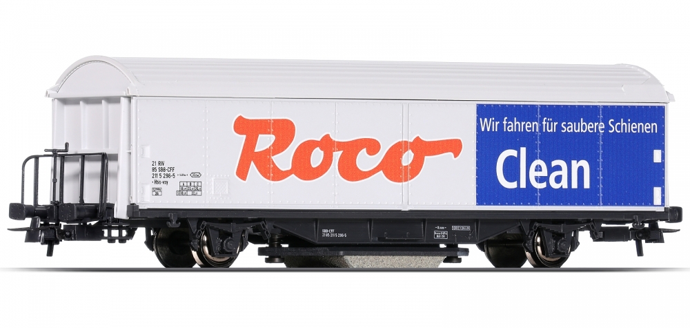 ROCO 46400 ROCO-Clean Schienenreinigungswagen H0 