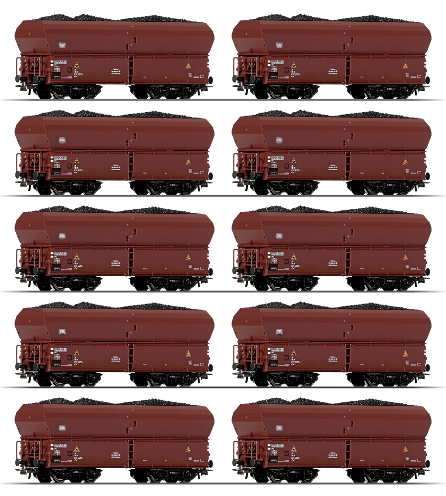 Roco 56332 H0 Selbstentladewagen, DB 10er-Set