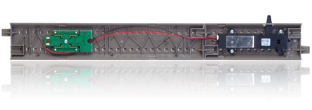 Roco 61118 H0 Entkupplungsgleis mit Antrieb und Decoder