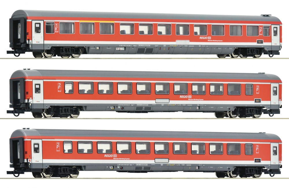 Roco 6200096 H0 München-Nürnberg-Express, DB AG 3er-Set
