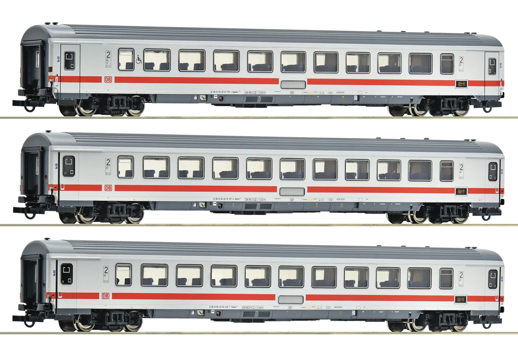 Roco 6200185 H0 Intercity-Wagen IC 2013 „Allgäu“, DB AG 3er-Set