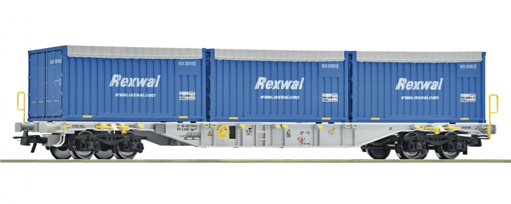 Roco 6600234 H0 Containertragwagen, AAE