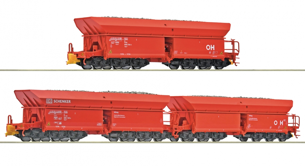 Roco 6600271 H0 Erzwagen, DB AG 3er-Set