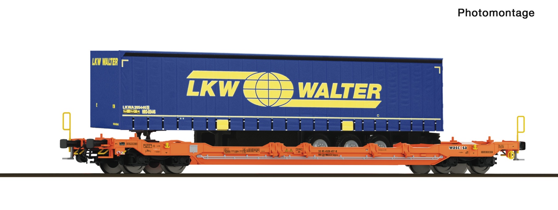 Roco 6680065 TT Taschenwagen T5, Wascosa