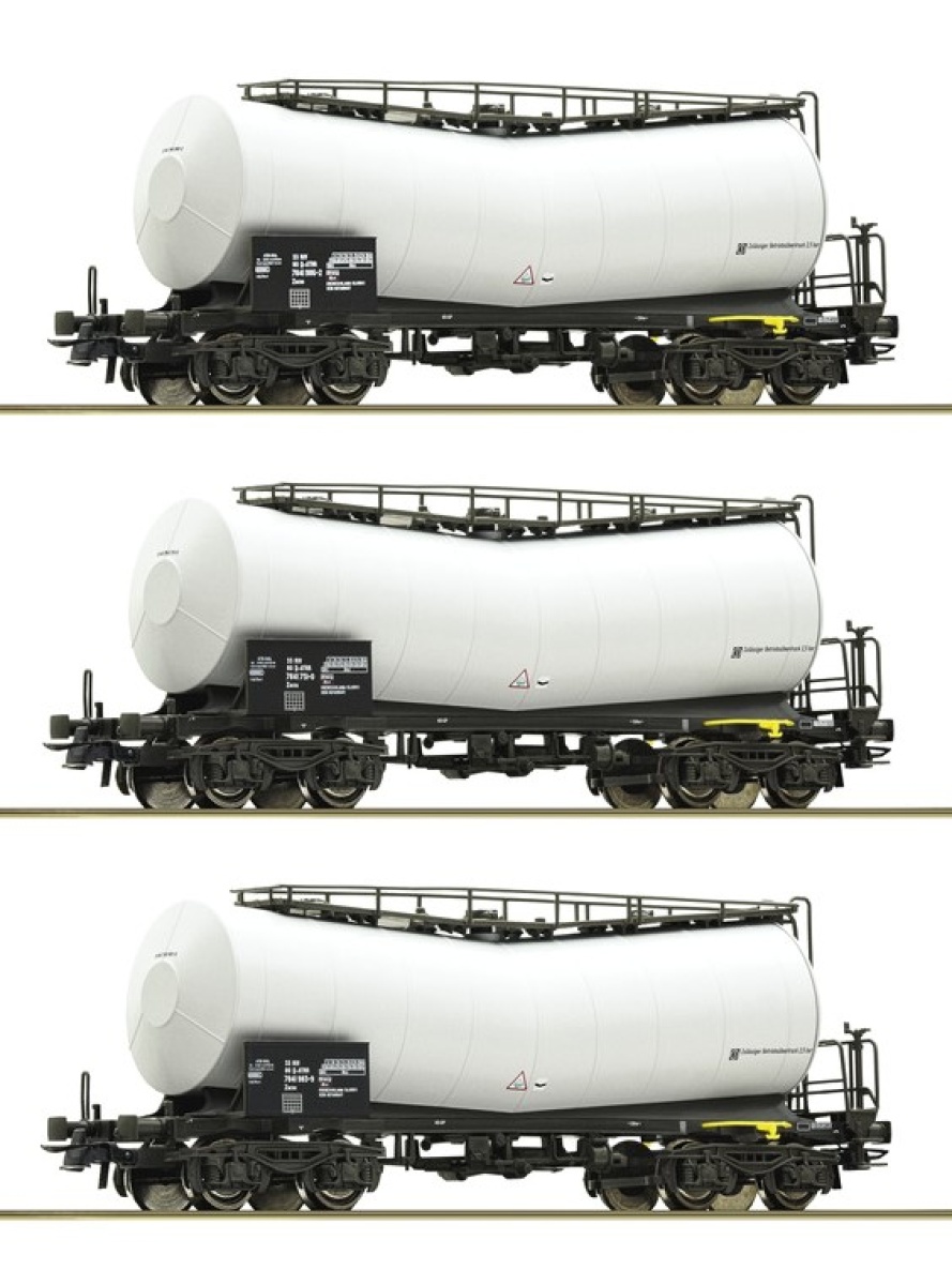 Roco 67017 H0 Knickkesselwagen, DB AG 3er-Set 