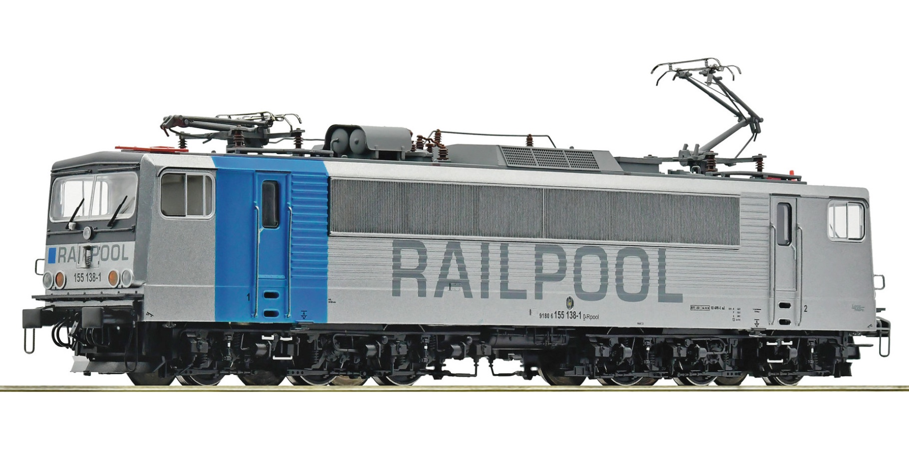 Roco 70469 H0 E-Lok BR 155 138-1, Railpool "Digital+Sound" 