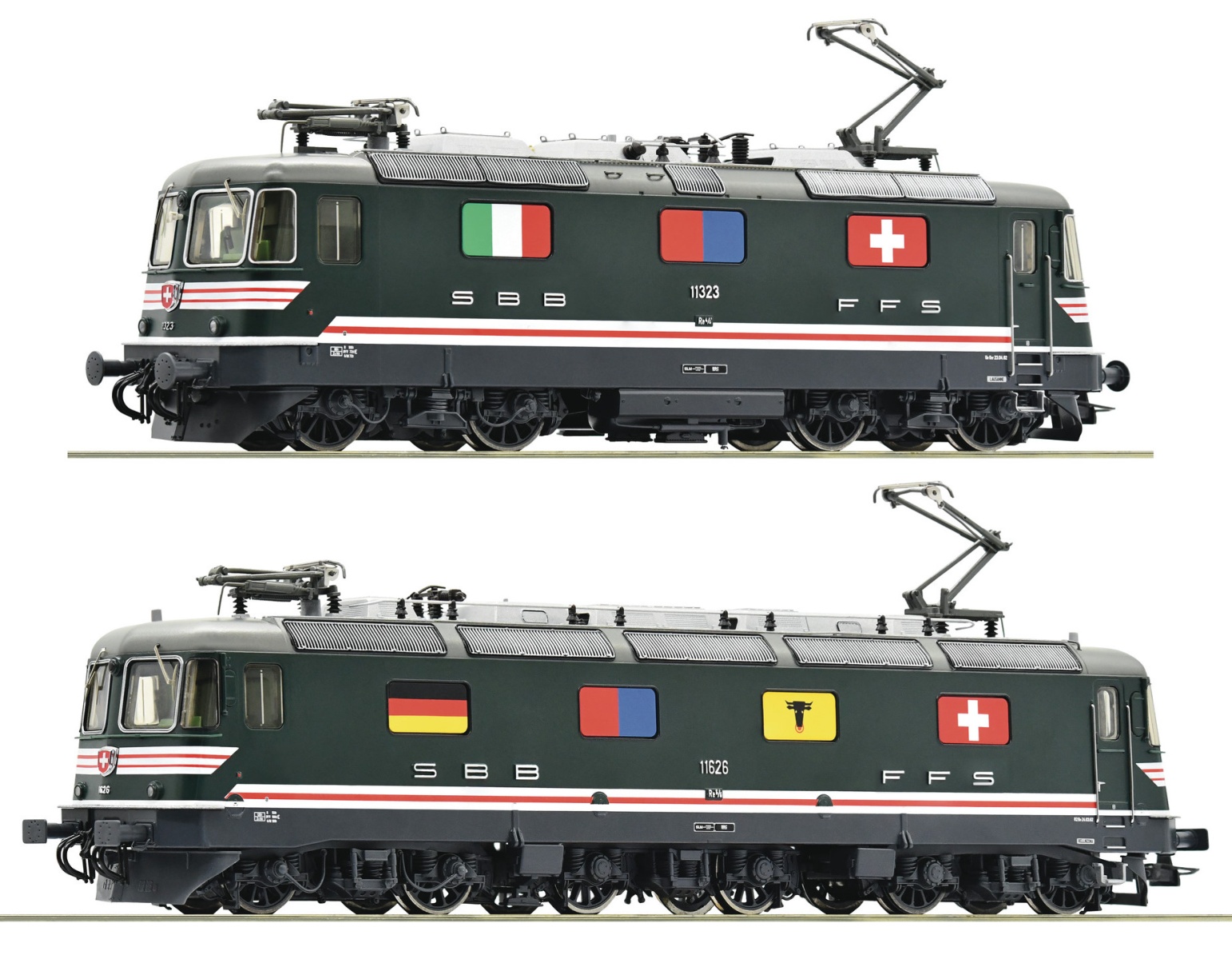 Roco 71415 H0 E-Lok Doppeltraktion Re 10/10, SBB "Digital+Sound"