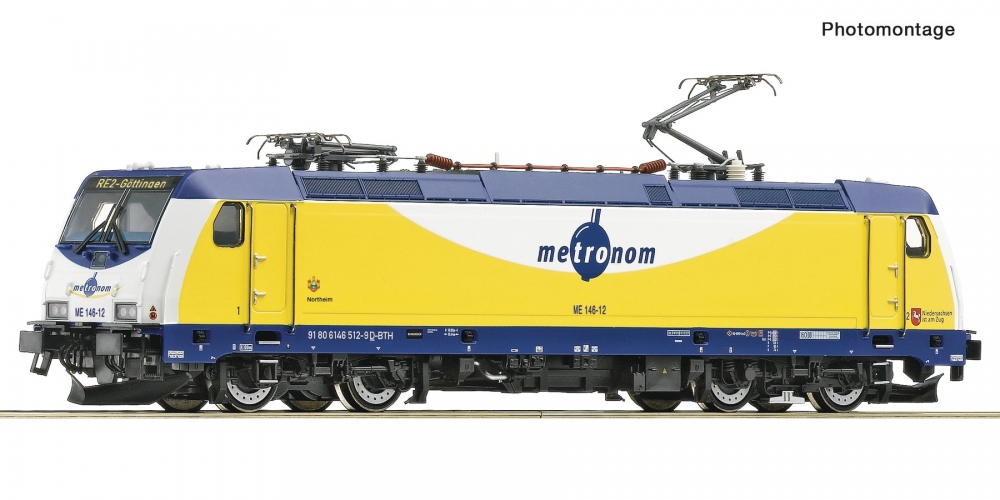 Roco 7510037 H0 E-Lok ME 146-12, metronom "Digital+Sound"
