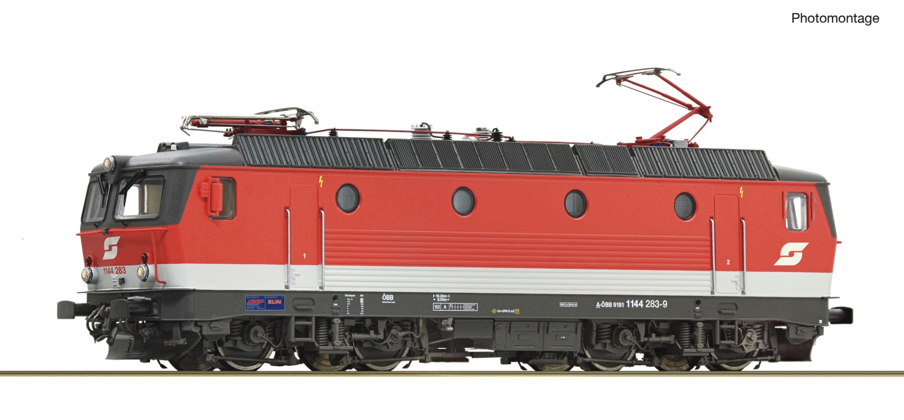 Roco 7510308 H0 E-Lok 1144 283-9, ÖBB, DC-Sound 