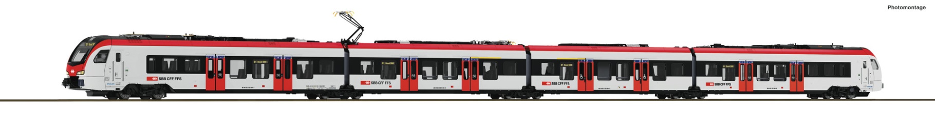 Roco 7720034 H0 E-Triebzug Flirt Evo, SBB, AC-Sound 