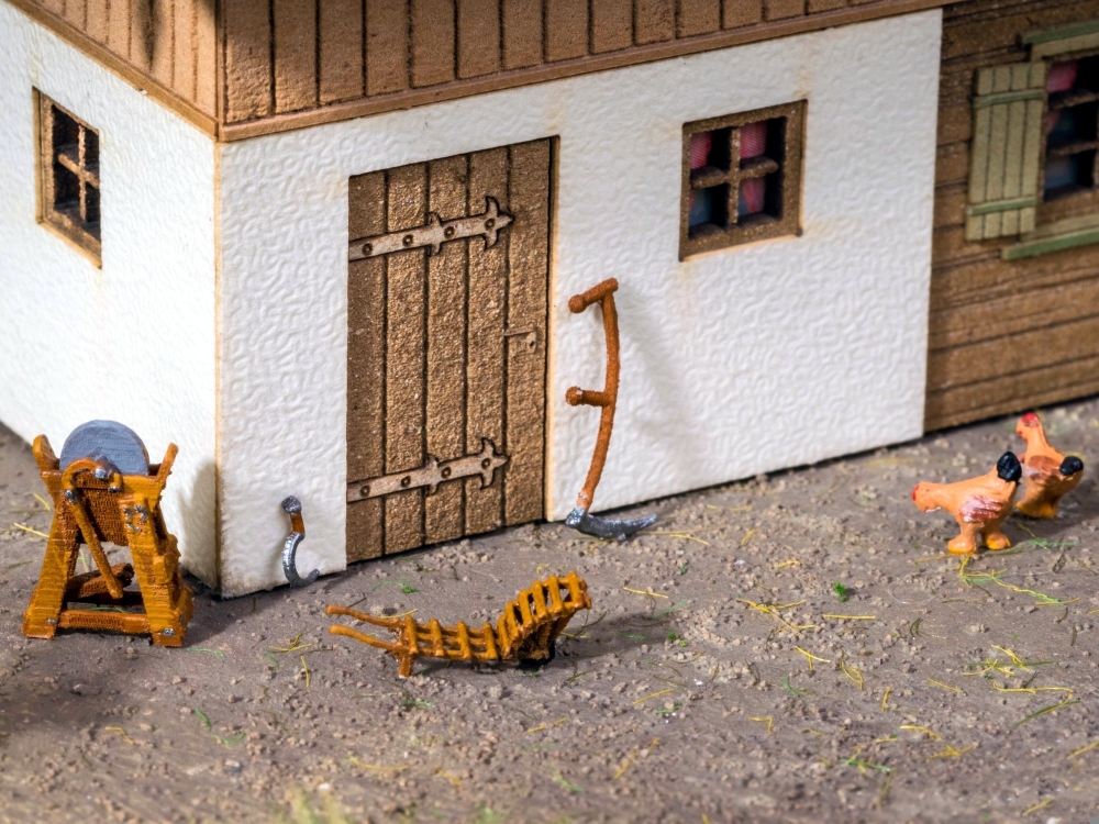 NOCH 13723 H0 Heuernte-Set 3D-minis