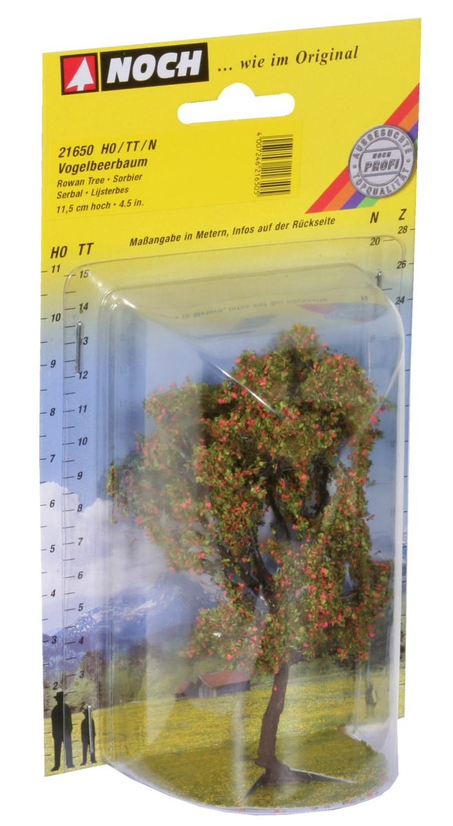 NOCH 21650 H0/TT/N Vogelbeere mit Beeren, 11,5 cm hoch 