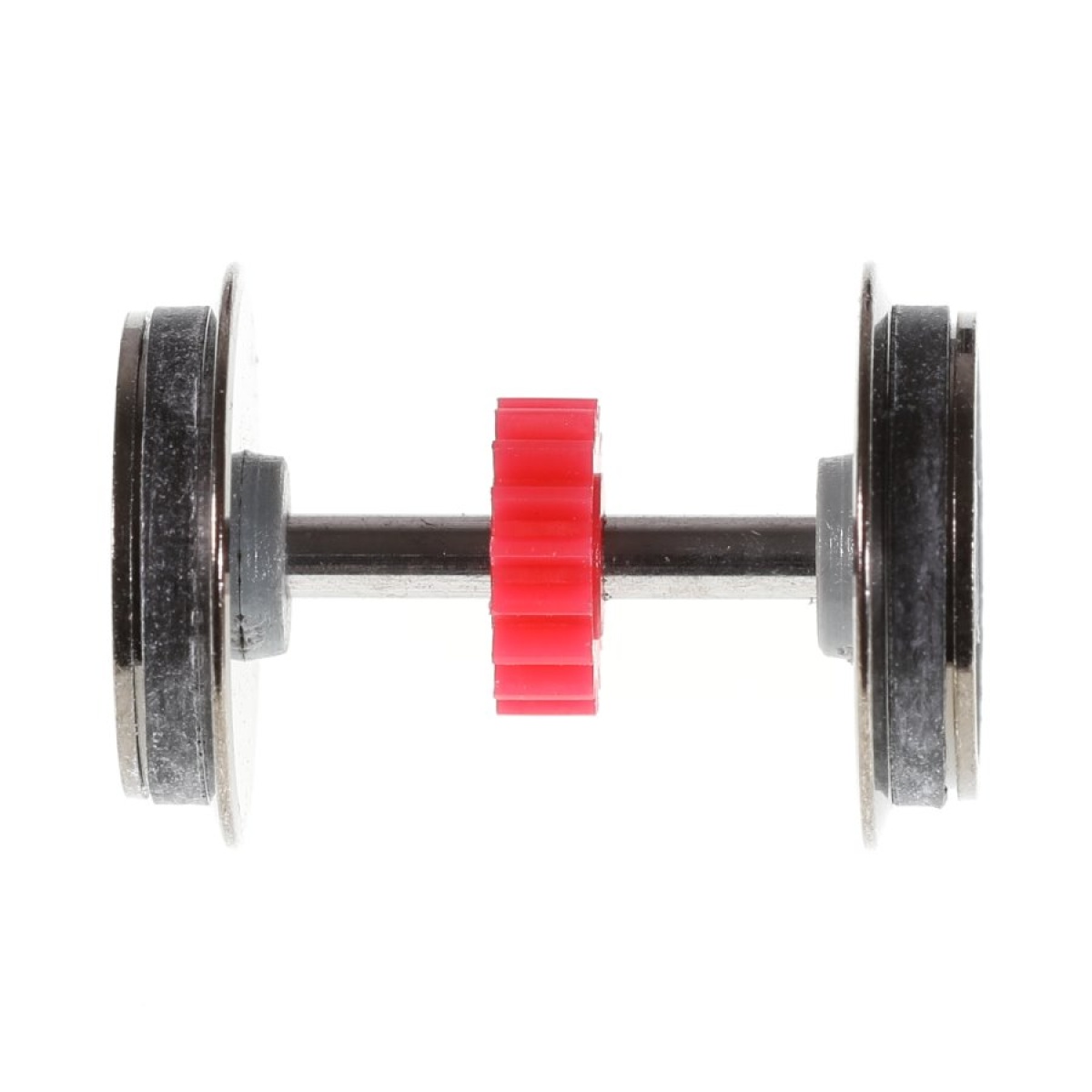 Roco 145435 Radsatz mit Zahnrad und Haftringe, 1,2 mm Spurkranz. Modelleisenbahn