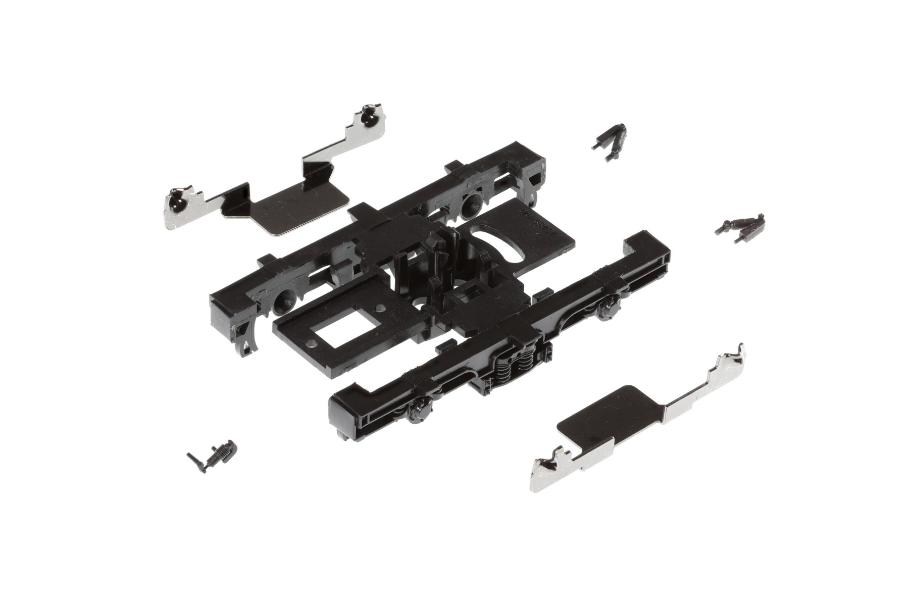 Roco 146637 H0 Drehgestell-Blende mit Achslager, graubraun 