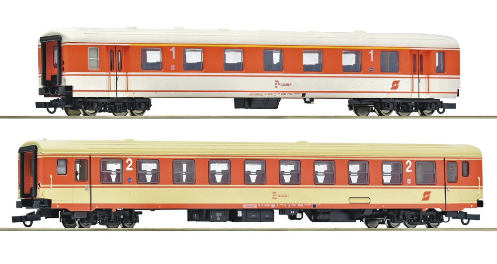 Roco 6200078 H0 Schnellzugwagen „Arlberg-Express“, ÖBB 2er-Set