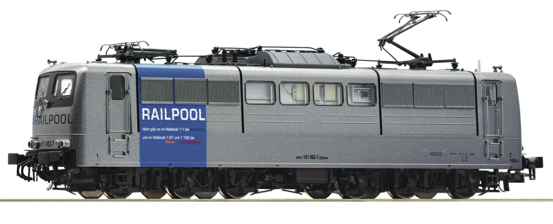 Roco 73406 H0 E-Lok BR 151 062-7, Railpool 