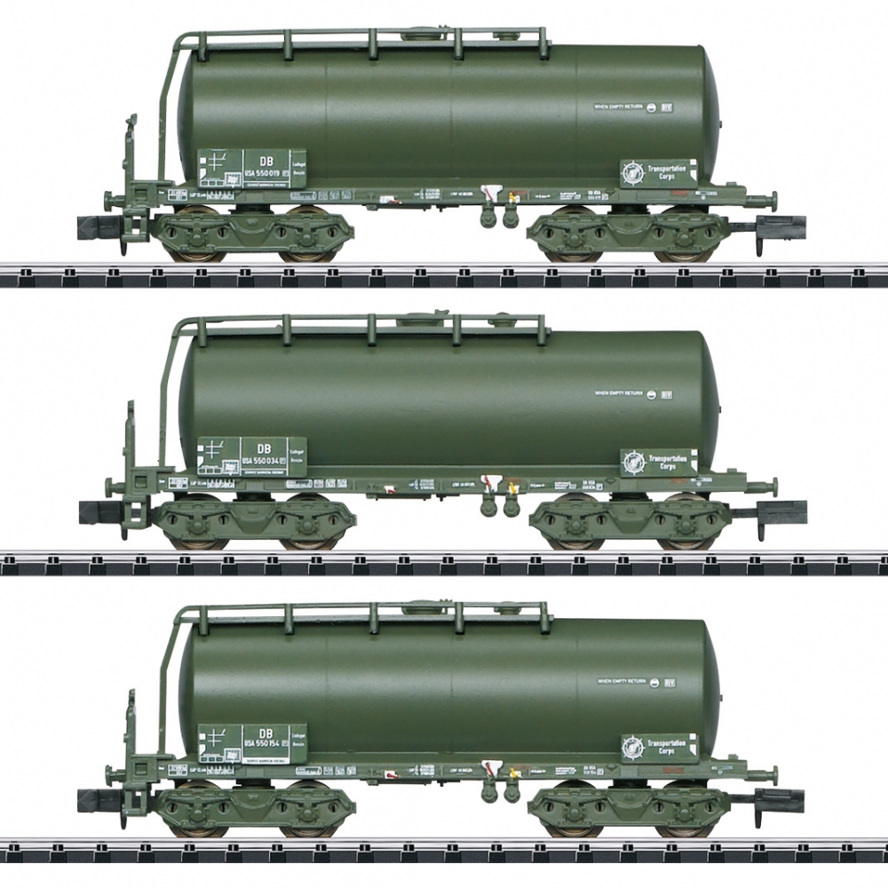 Minitrix 18212 N Kesselwagen, DB 3er-Set