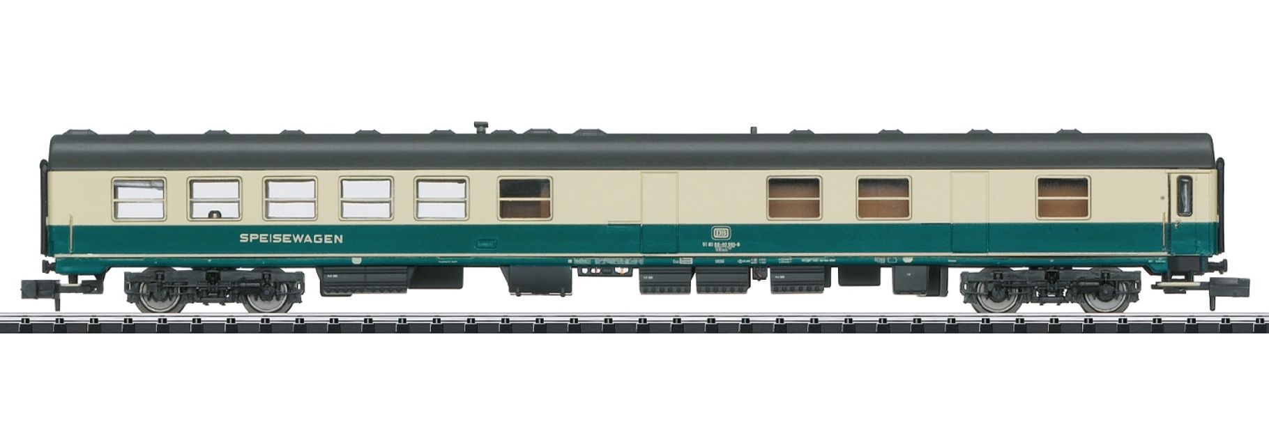 Minitrix 18485 N Schnellzug-Speisewagen WRtm 134, DB 