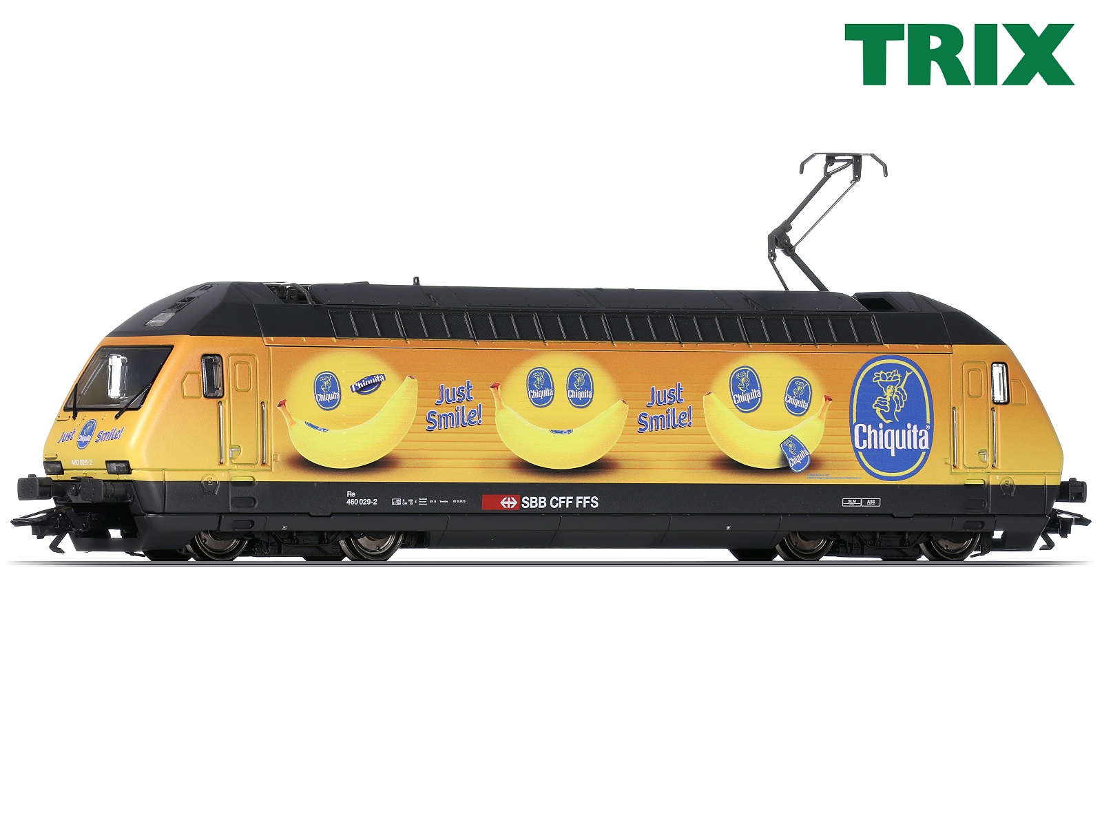 Trix 22943 H0 E-Lok Re 460 Chiquita SBB "Digital+Sound" 