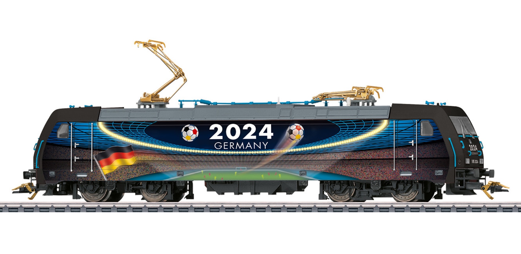 Trix 25368 H0 E-Lok BR 185.2 Germany 2024 "Digital+Sound" 