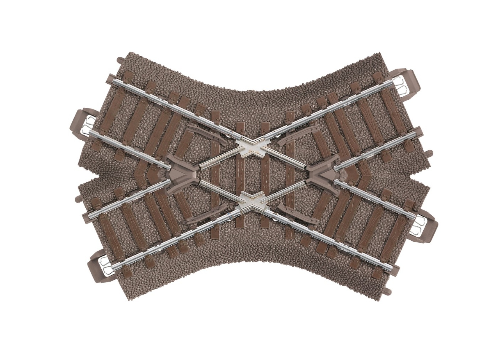 Trix 62649 H0 C-Gleis Kreuzung Länge 103,3 mm 