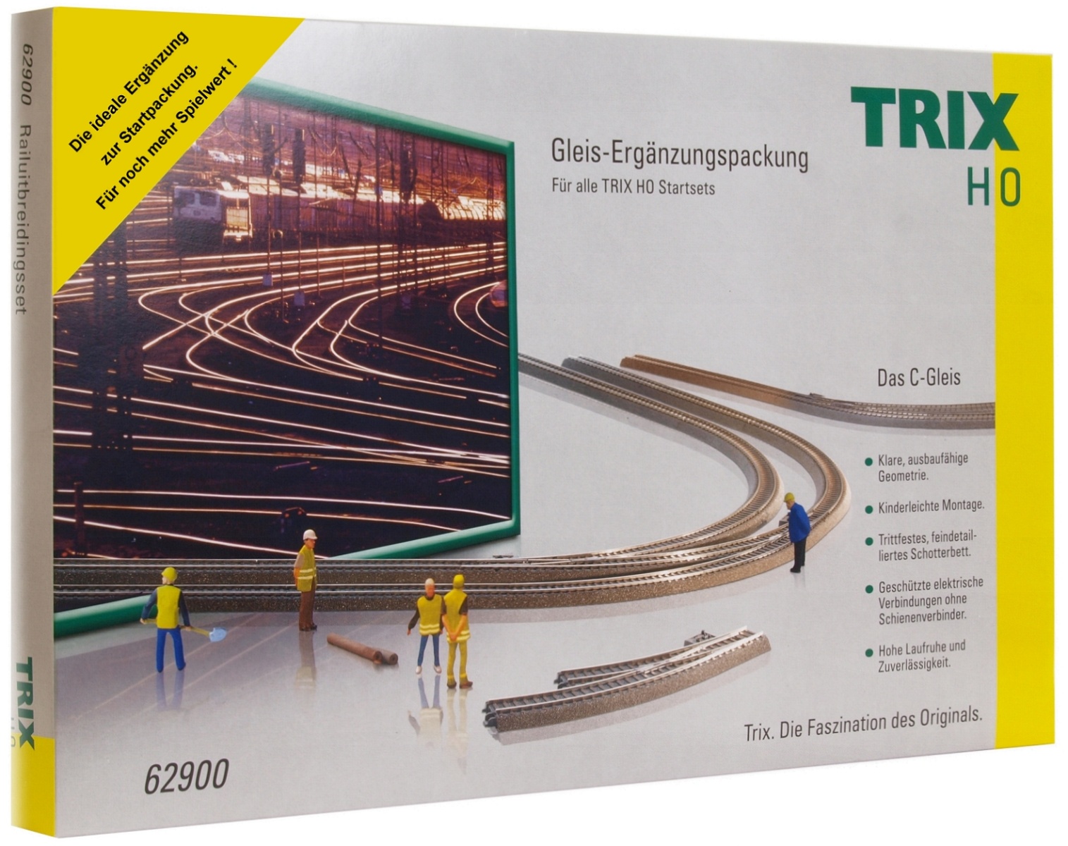 Trix 62900 H0 C-Gleis Großes Gleis-Ergänzungs-Set 