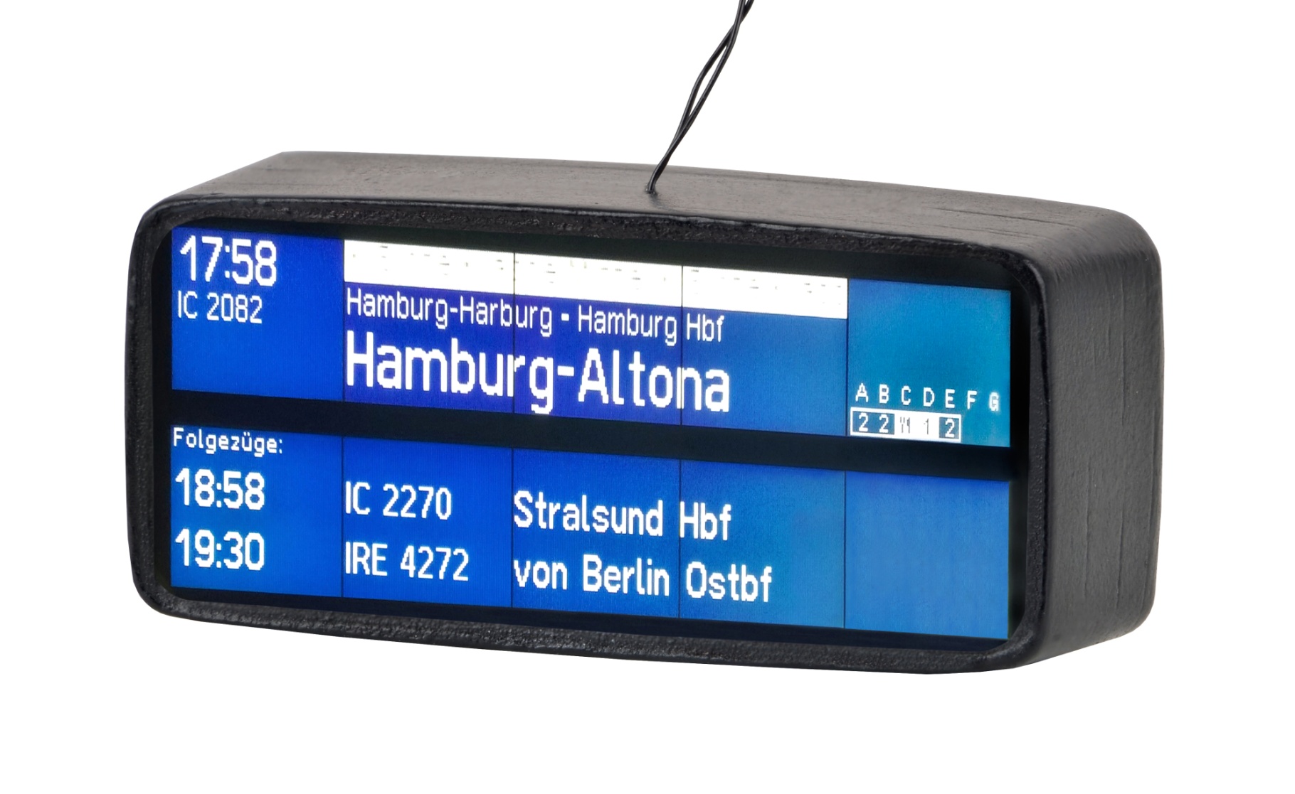 Viessmann 1397 H0 Zugzielanzeiger mit LED-Beleuchtung 