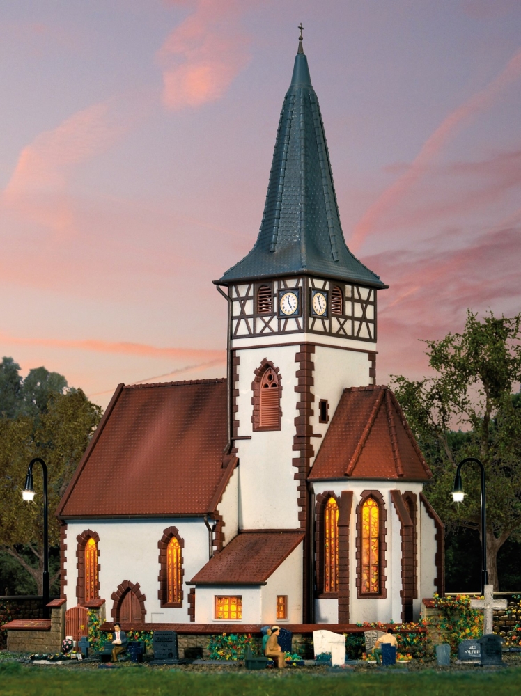 Kibri 39772 H0 Dorfkirche Ditzingen