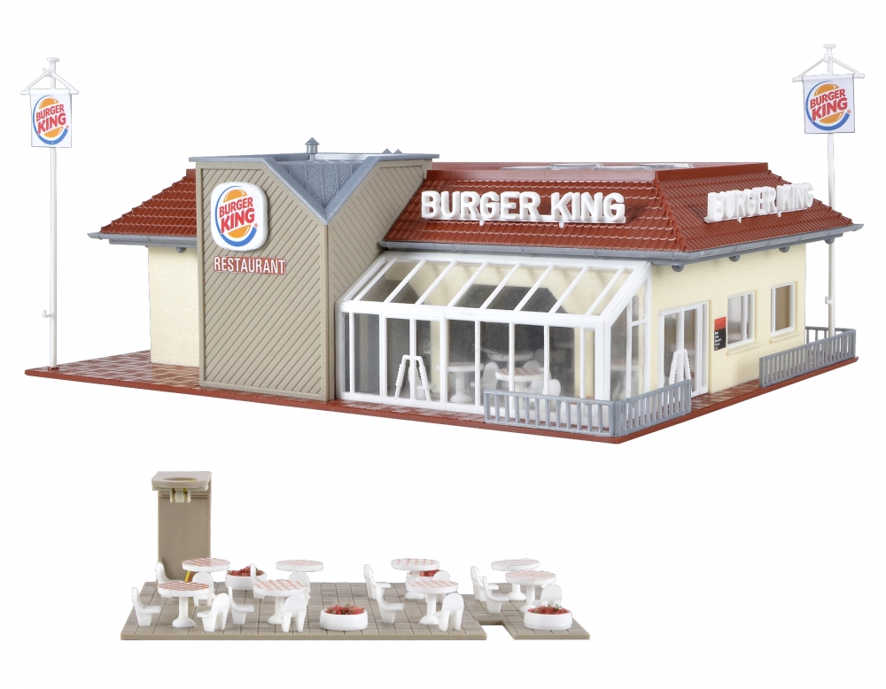 Vollmer 43632 H0 Burger King Schnellrestaurant