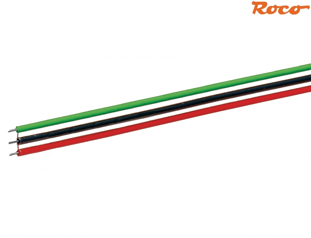 Roco 10623 3-poliges Flachbandkabel (10m)