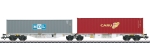 Märklin 47811 H0 Doppel-Containertragwagen High-Cube