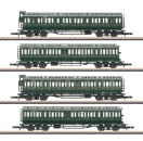 Märklin 87565 Spur Z Reisezugwagen, DB 4er-Set 