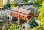 FALLER 120527 H0 Eisenbahn-Holzbrücke 